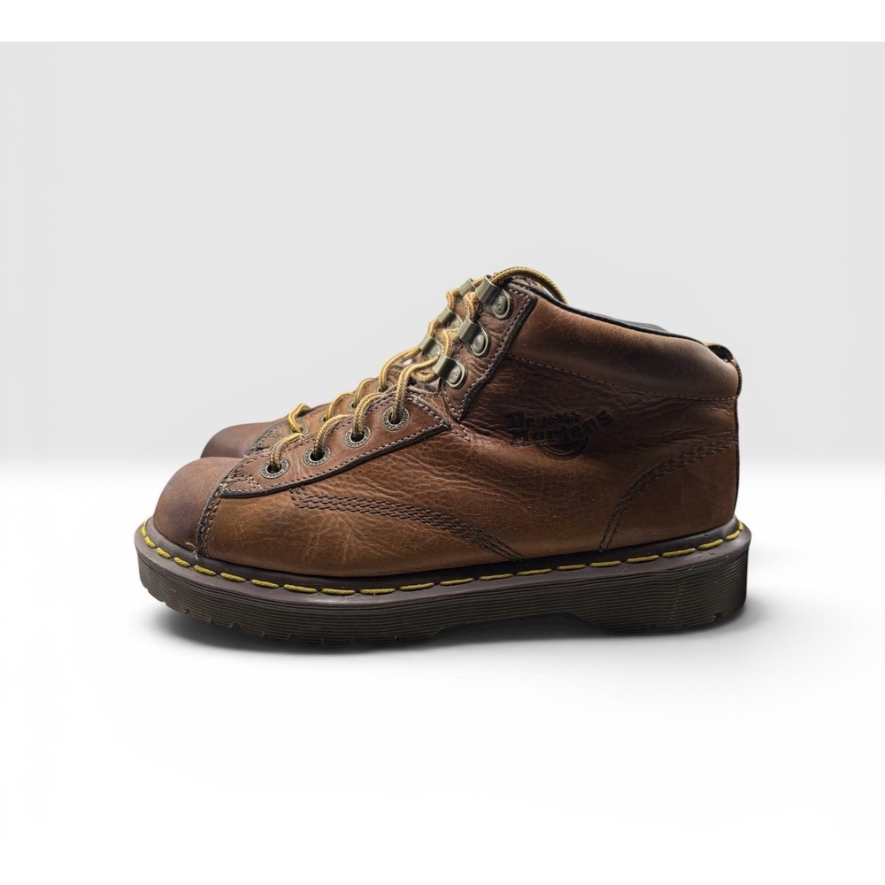 Dr. Martens Vintage 8287 Men's Sz 7 Brown Leather Boots Made in England -1811